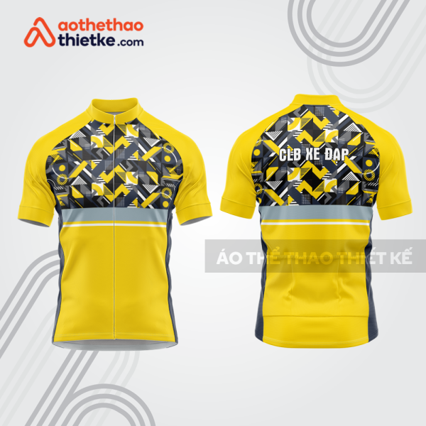 Mẫu thiết kế áo đồng phục đội đạp xe đẹp dx637