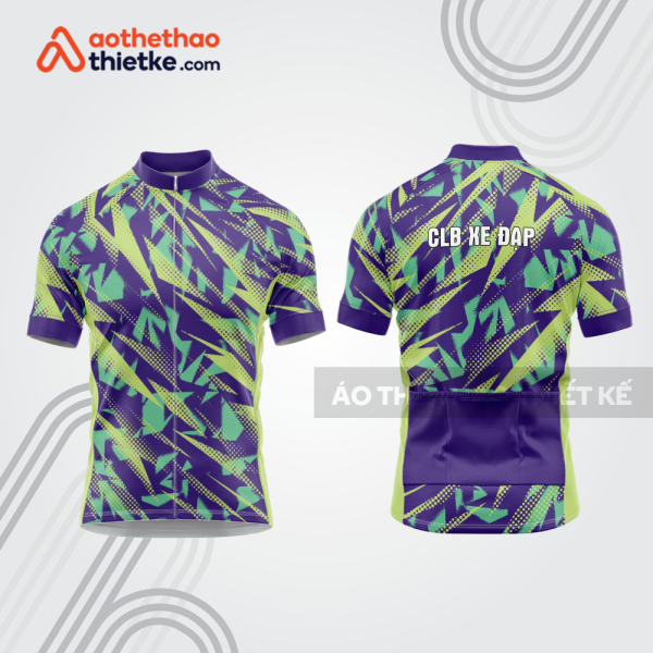 Mẫu thiết kế áo đồng phục đội đạp xe đẹp dx650