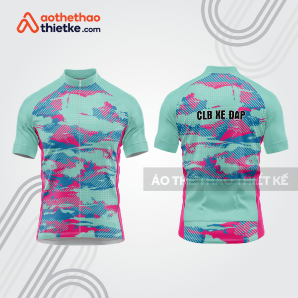 Mẫu thiết kế áo đồng phục đội đạp xe đẹp dx668