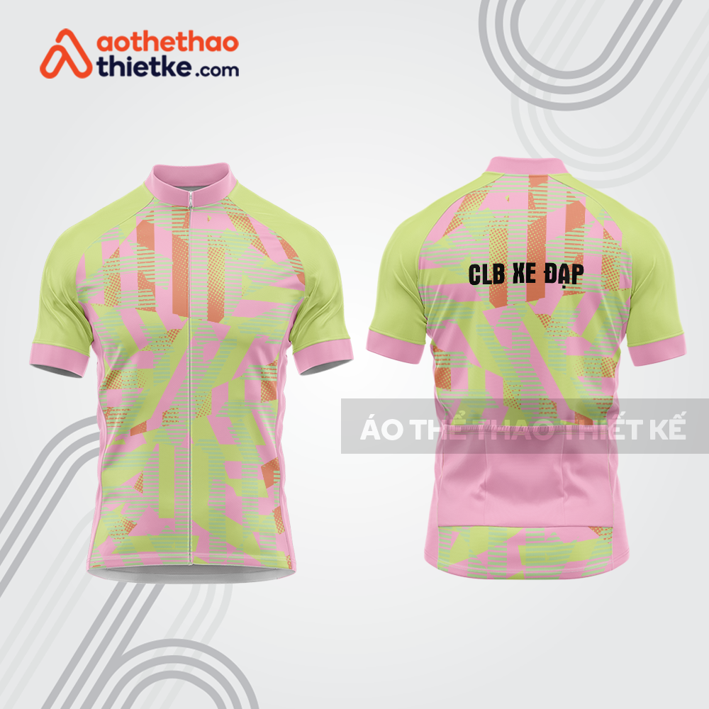 Mẫu thiết kế áo đồng phục đội đạp xe đẹp dx694