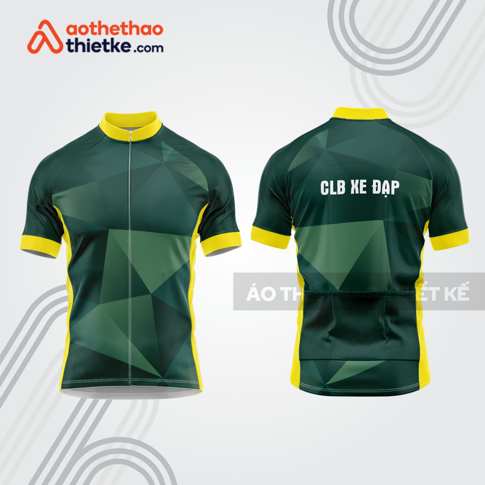 Mẫu thiết kế áo đồng phục đội đạp xe đẹp dx701