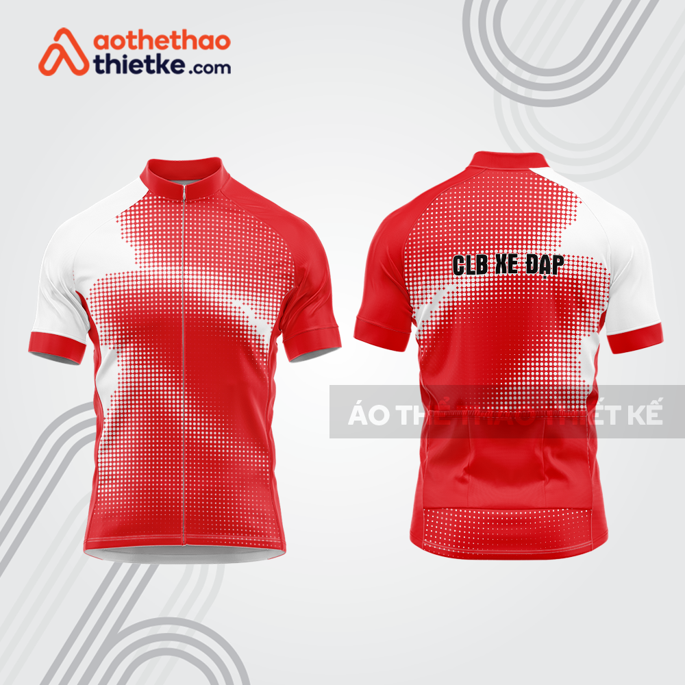 Mẫu thiết kế áo đồng phục đội đạp xe đẹp dx705