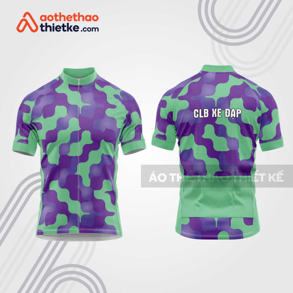 Mẫu thiết kế áo đồng phục đội đạp xe đẹp dx714