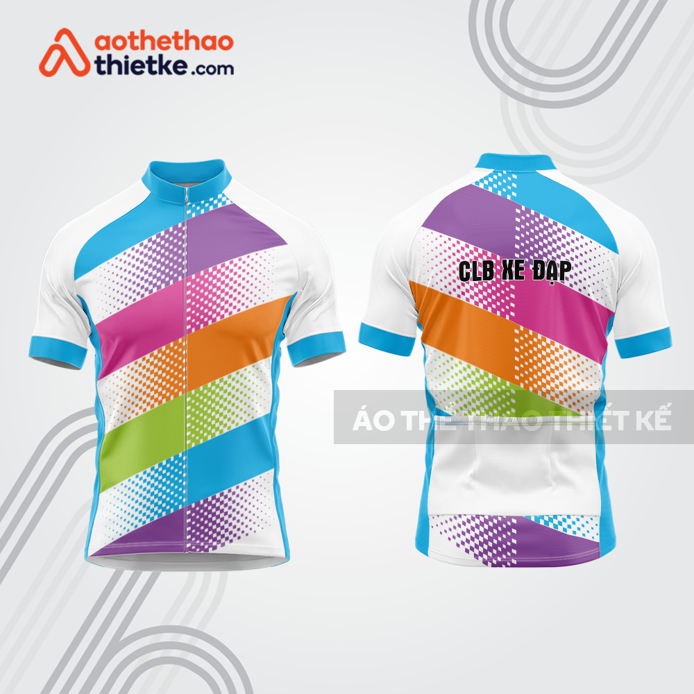 Mẫu thiết kế áo đồng phục đội đạp xe đẹp dx729