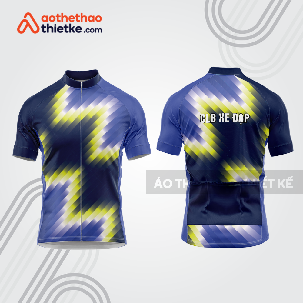 Mẫu thiết kế áo đồng phục đội đạp xe đẹp dx730