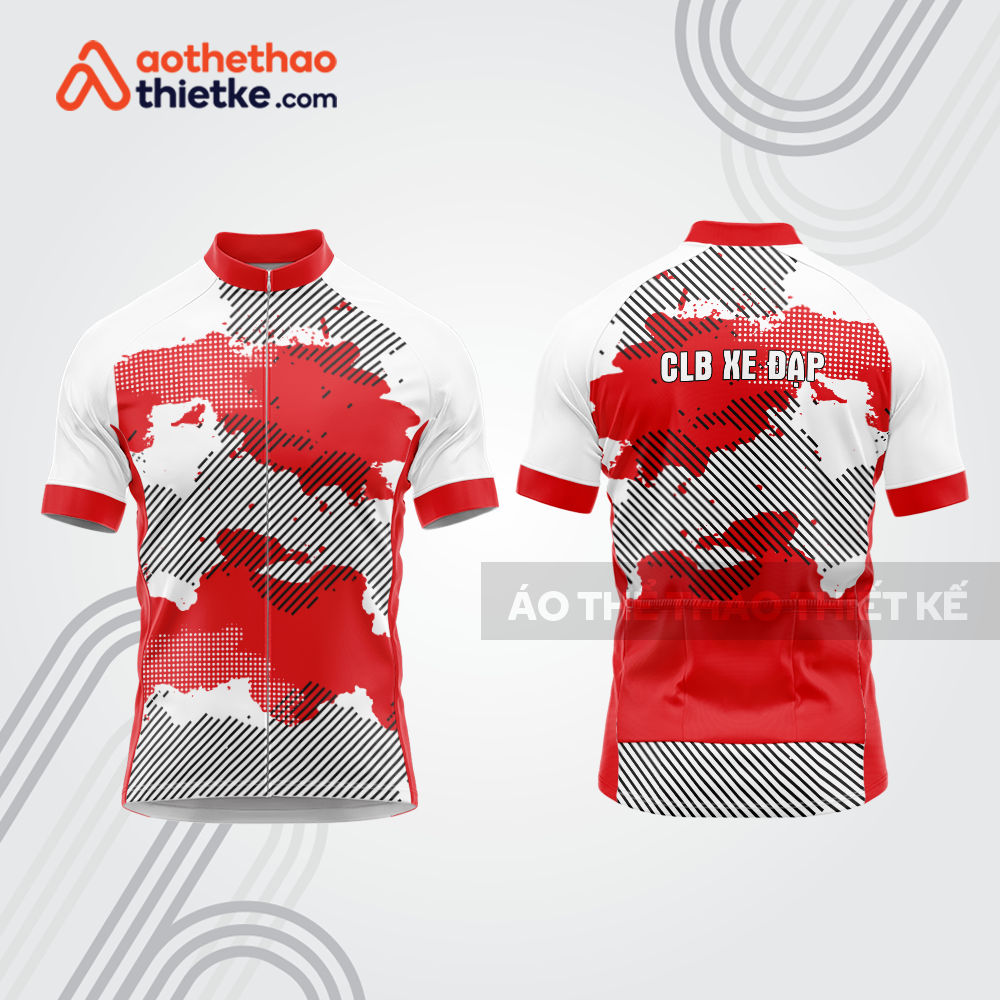 Mẫu thiết kế áo đồng phục đội đua xe đạp đẹp dx771