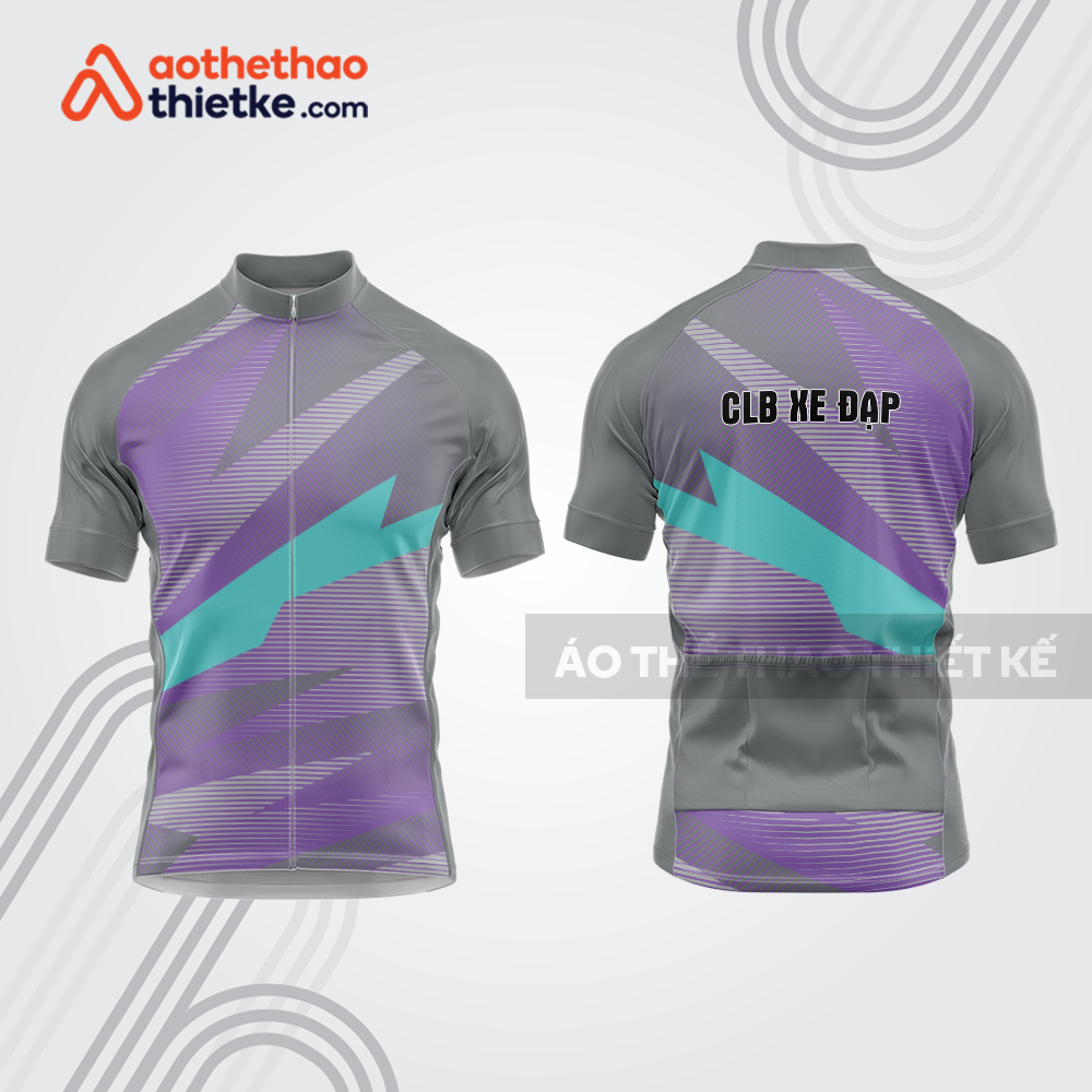 Mẫu thiết kế áo đồng phục đội đua xe đạp đẹp dx779