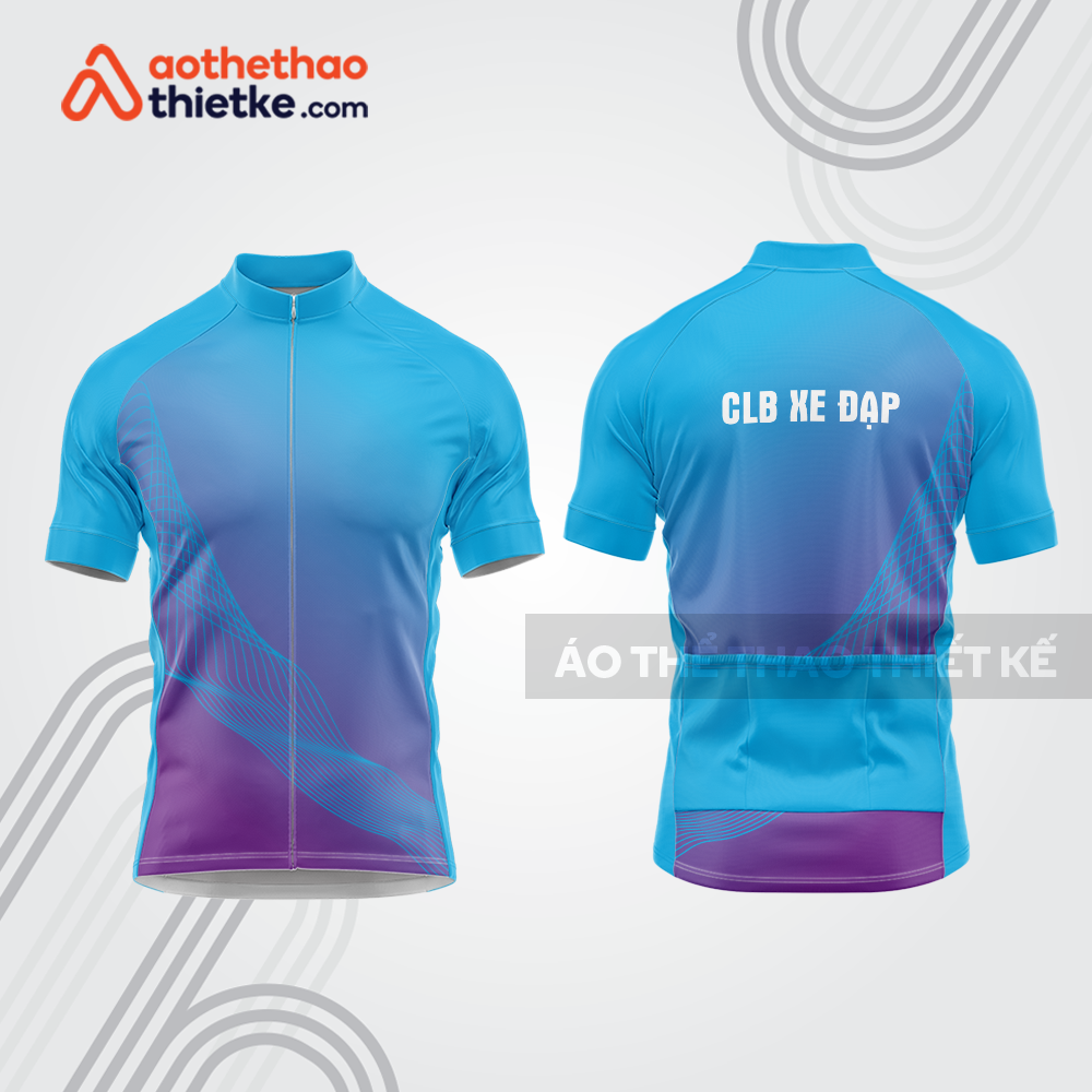 Mẫu thiết kế áo đồng phục đội đua xe đạp đẹp dx799