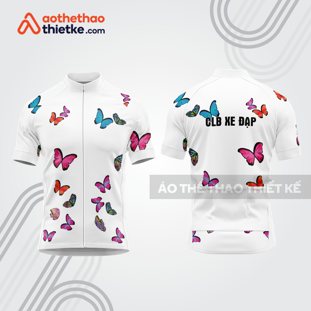 Mẫu thiết kế áo đồng phục đội đua xe đạp đẹp dx876