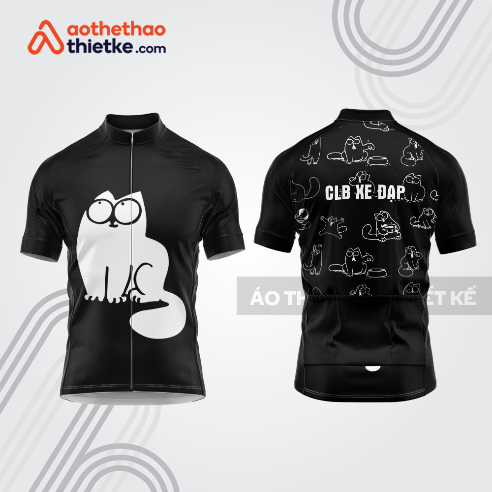 Mẫu thiết kế áo đồng phục đội đua xe đạp đẹp dx885