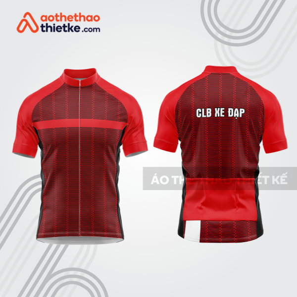 Mẫu thiết kế áo đồng phục đội đua xe đạp đẹp dx887