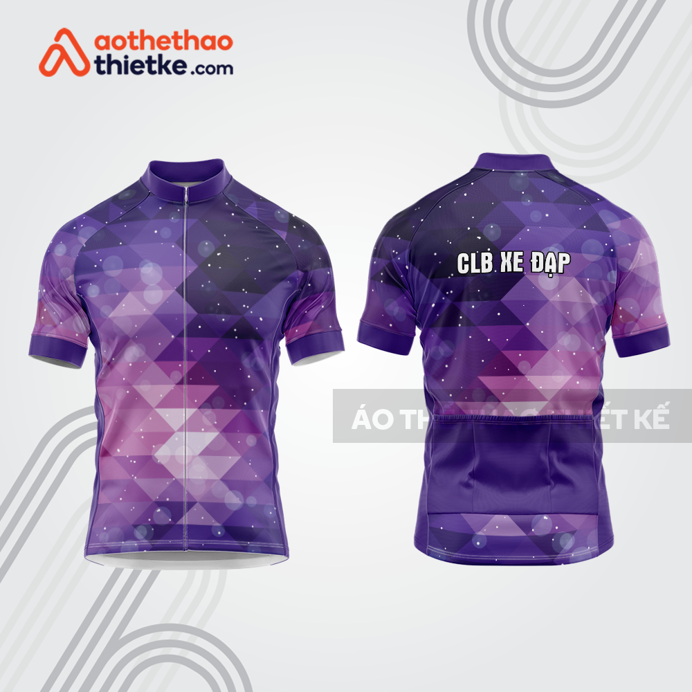 Mẫu thiết kế áo đồng phục đội đua xe đạp đẹp dx903