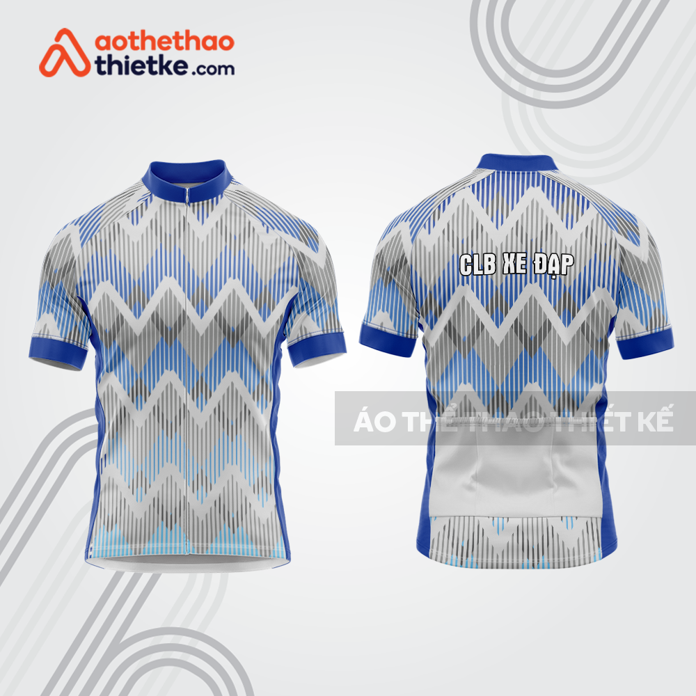 Mẫu thiết kế áo đồng phục đội đua xe đạp đẹp dx911