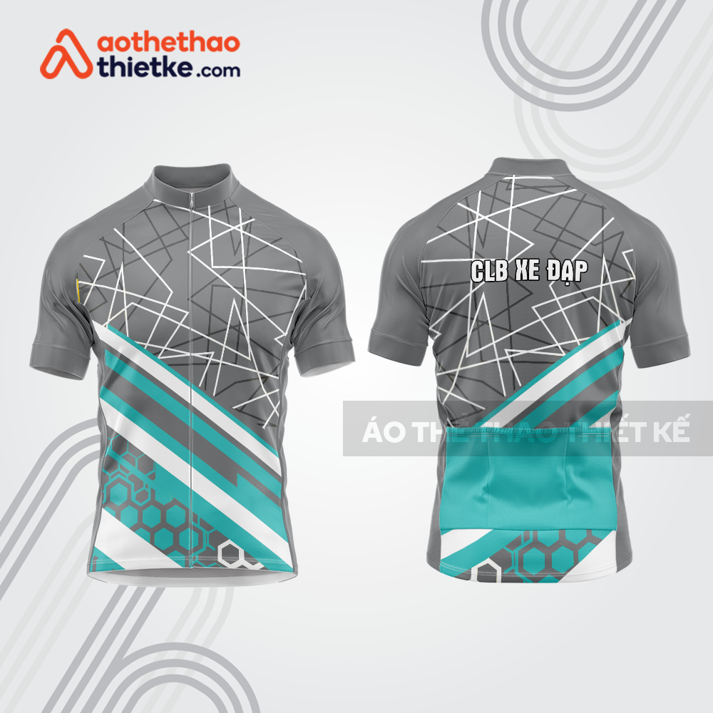 Mẫu thiết kế áo đồng phục đội đua xe đạp đẹp dx916