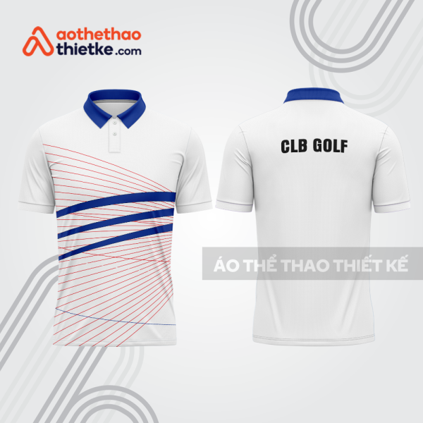 Mẫu thiết kế áo có cổ đồng phục thi đấu golf gf728