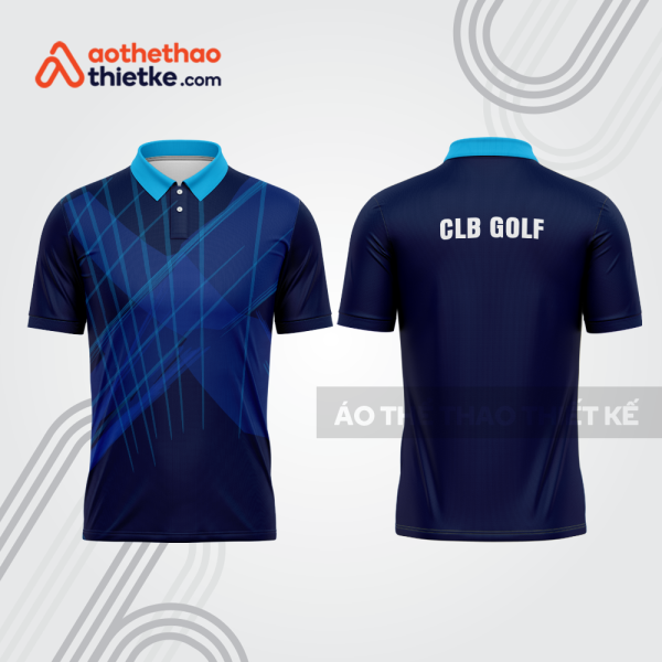 Mẫu thiết kế áo có cổ đồng phục thi đấu golf gf730