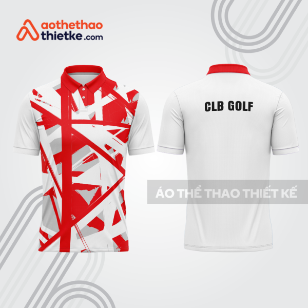 Mẫu thiết kế áo có cổ đồng phục thi đấu golf gf732