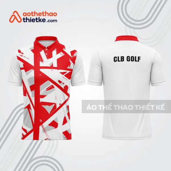 Mẫu thiết kế áo có cổ đồng phục thi đấu golf gf732