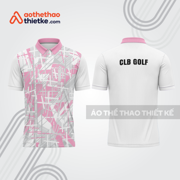 Mẫu thiết kế áo có cổ đồng phục thi đấu golf gf733