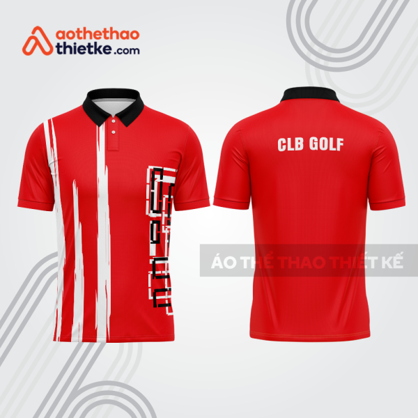 Mẫu thiết kế áo có cổ đồng phục thi đấu golf gf735