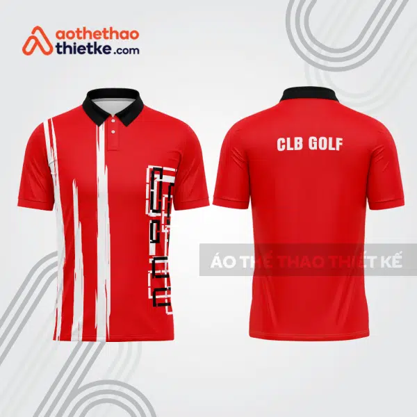 Mẫu thiết kế áo có cổ đồng phục thi đấu golf gf735
