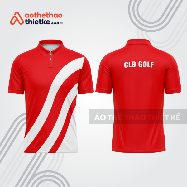 Mẫu thiết kế áo có cổ đồng phục thi đấu golf gf736
