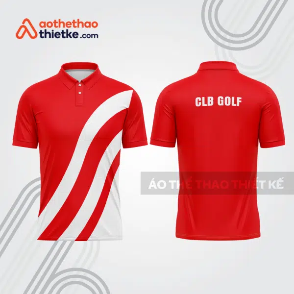 Mẫu thiết kế áo có cổ đồng phục thi đấu golf gf736