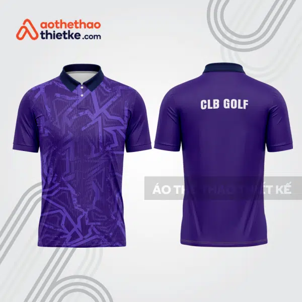 Mẫu thiết kế áo có cổ đồng phục thi đấu golf gf737