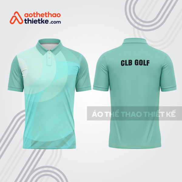 Mẫu thiết kế áo có cổ đồng phục thi đấu golf gf739