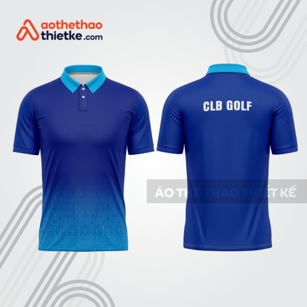 Mẫu thiết kế áo có cổ đồng phục thi đấu golf gf742