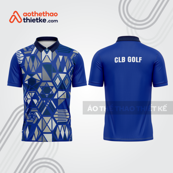 Mẫu thiết kế áo có cổ đồng phục thi đấu golf gf744