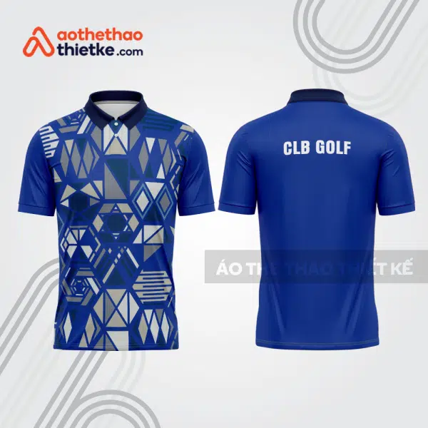 Mẫu thiết kế áo có cổ đồng phục thi đấu golf gf744
