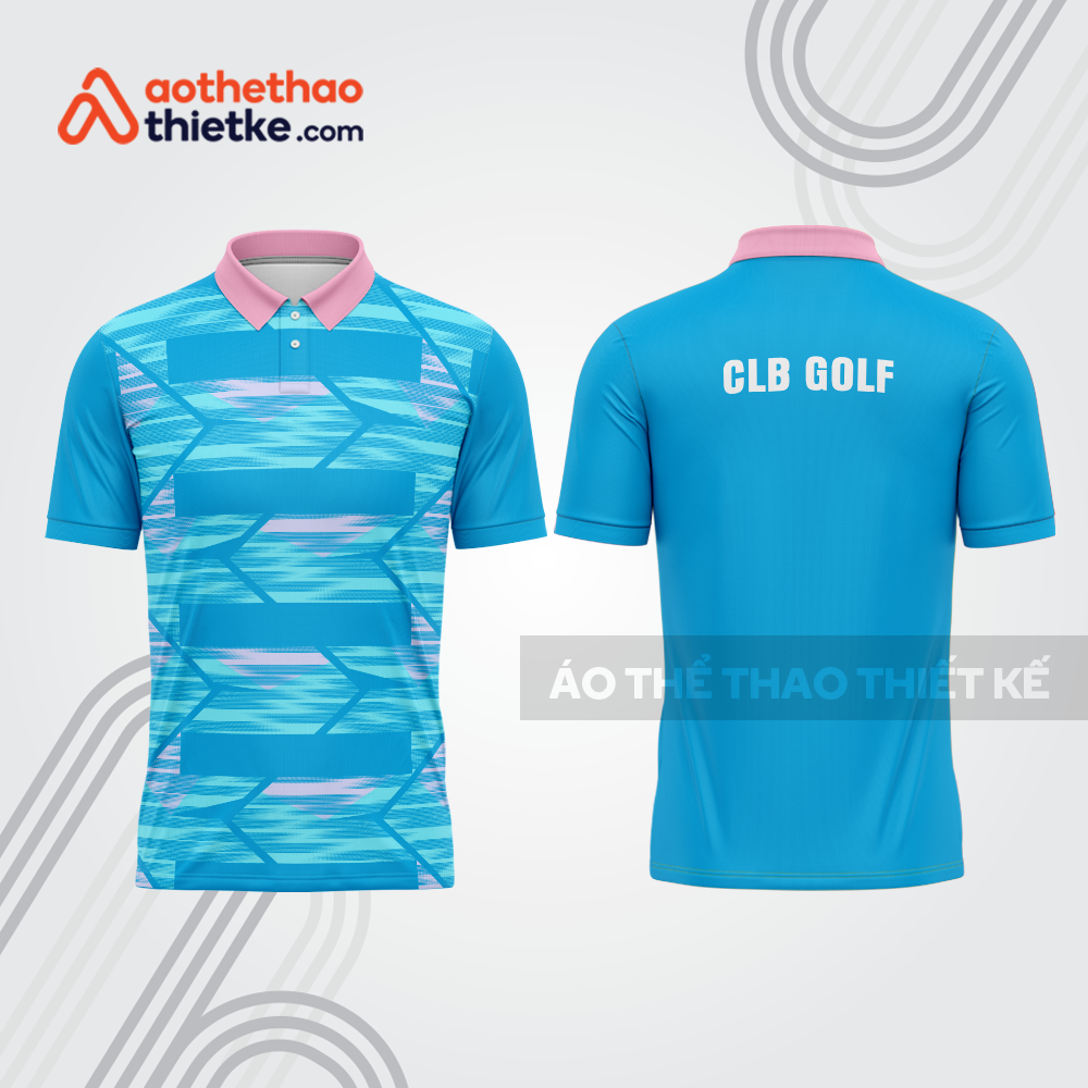 Mẫu thiết kế áo có cổ đồng phục thi đấu golf gf747
