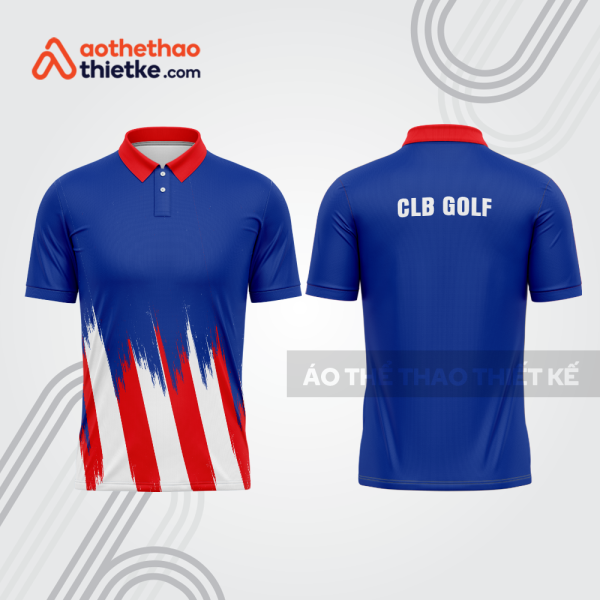 Mẫu thiết kế áo có cổ đồng phục thi đấu golf gf748