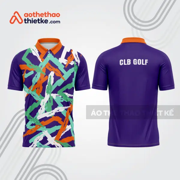 Mẫu thiết kế áo có cổ đồng phục thi đấu golf gf750