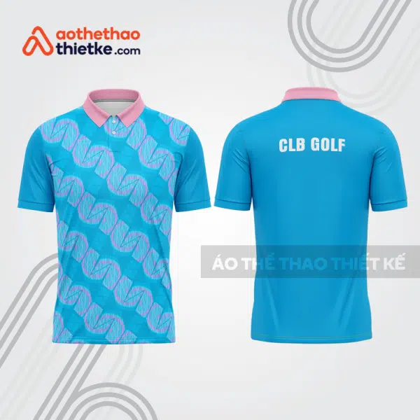Mẫu thiết kế áo có cổ đồng phục thi đấu golf gf751