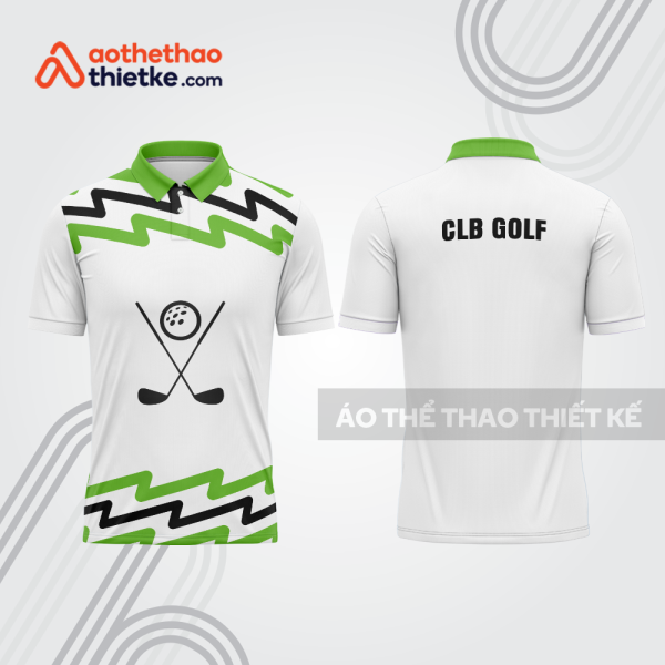 Mẫu thiết kế áo có cổ đồng phục thi đấu golf gf753