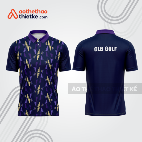Mẫu thiết kế áo có cổ đồng phục thi đấu golf gf755