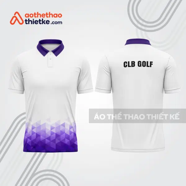 Mẫu thiết kế áo có cổ đồng phục thi đấu golf gf757