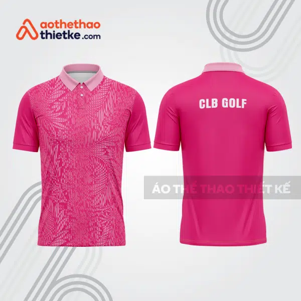 Mẫu thiết kế áo có cổ đồng phục thi đấu golf gf758