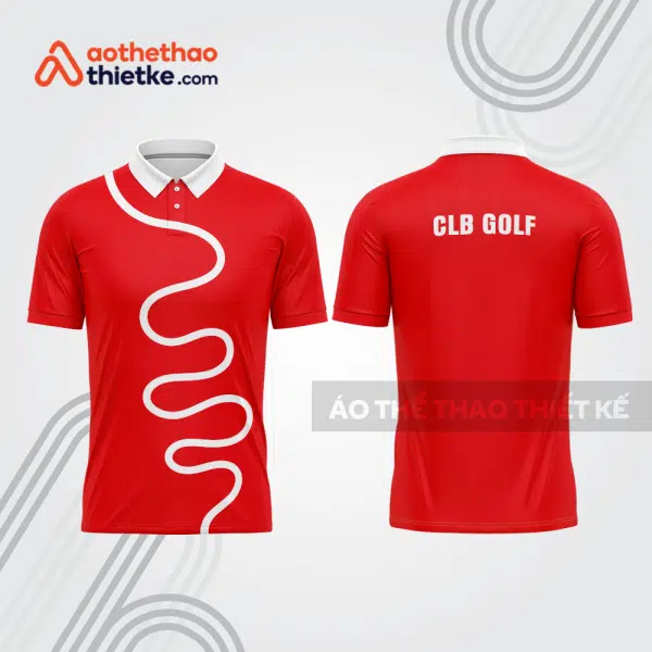 Mẫu thiết kế áo có cổ đồng phục thi đấu golf gf760
