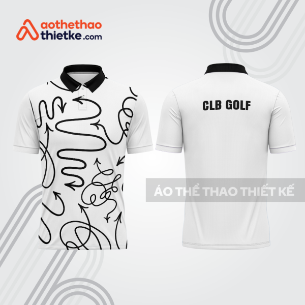 Mẫu thiết kế áo có cổ đồng phục thi đấu golf gf761