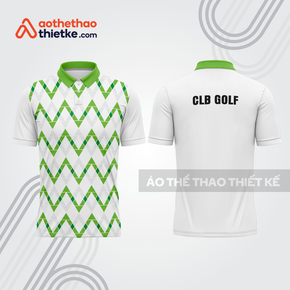Mẫu thiết kế áo có cổ đồng phục thi đấu golf gf763