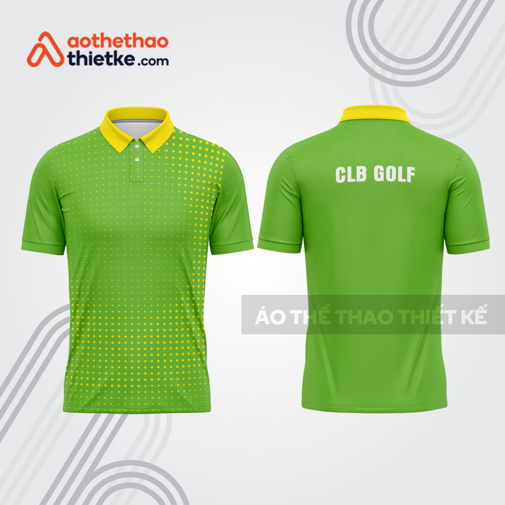 Mẫu thiết kế áo có cổ đồng phục thi đấu golf gf764