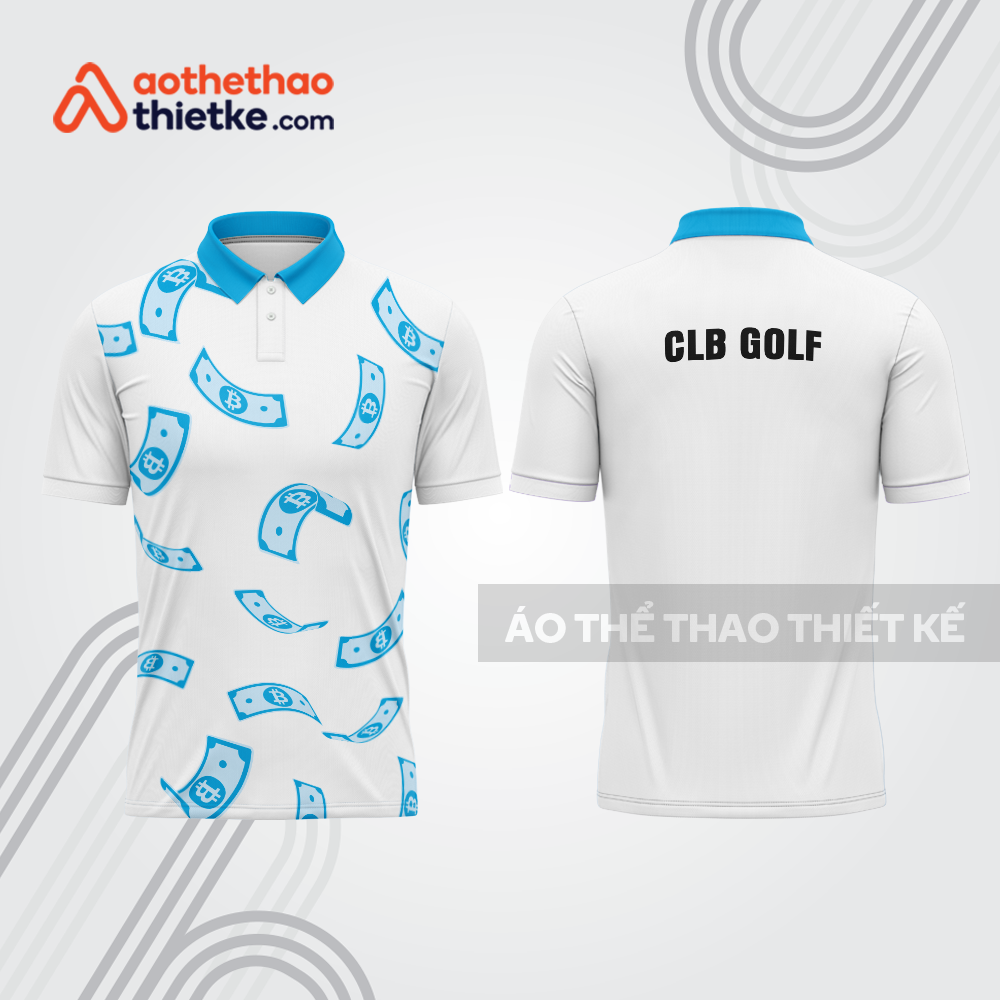 Mẫu thiết kế áo có cổ đồng phục thi đấu golf gf769