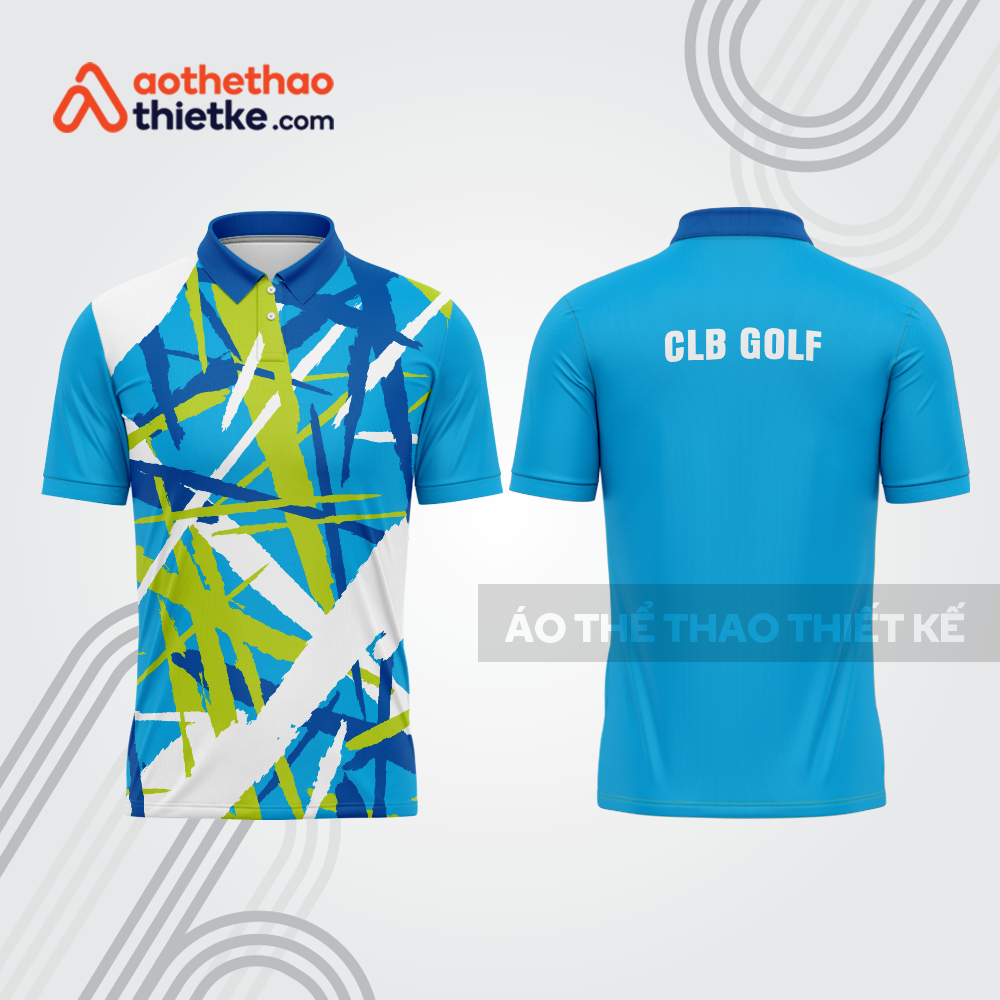 Mẫu thiết kế áo có cổ đồng phục thi đấu golf gf770
