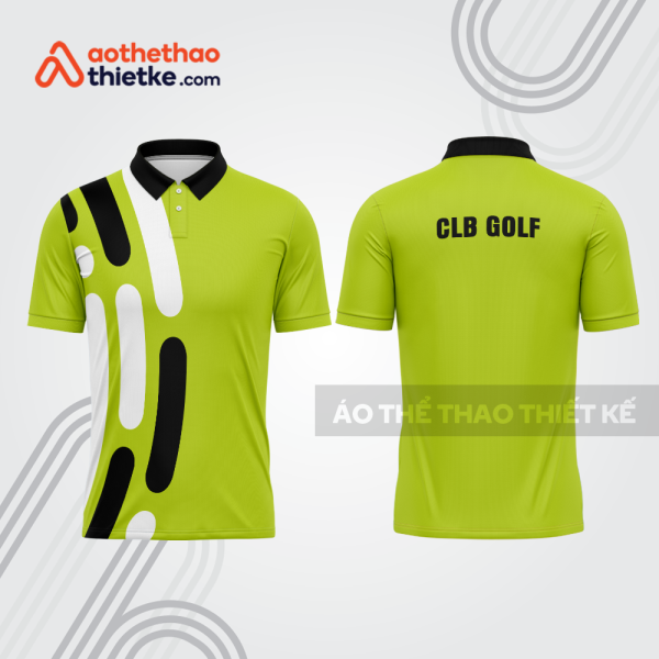 Mẫu thiết kế áo có cổ đồng phục thi đấu golf gf771