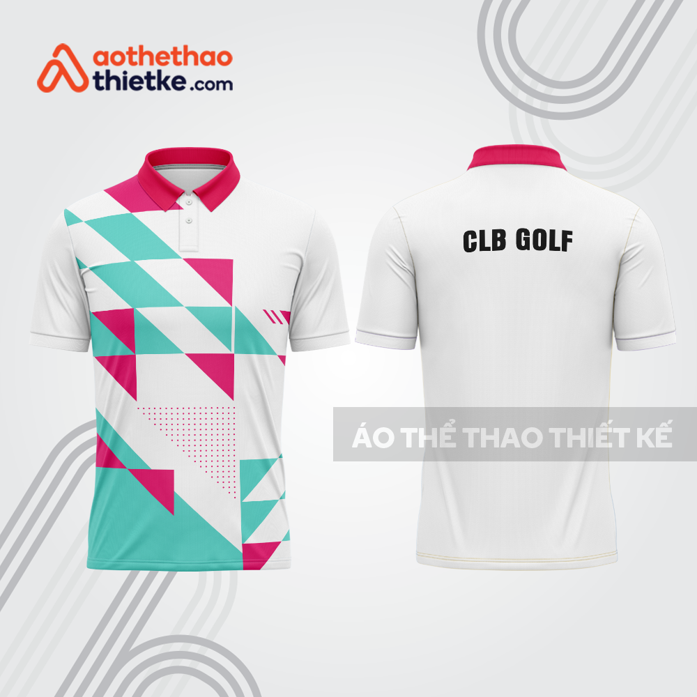 Mẫu thiết kế áo có cổ đồng phục thi đấu golf gf773