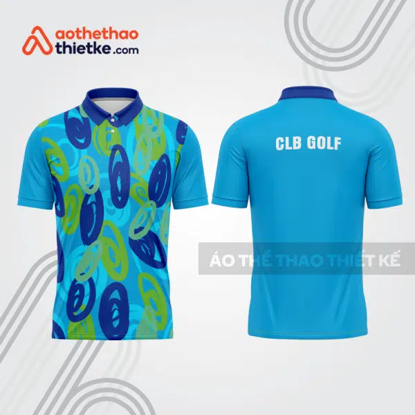 Mẫu thiết kế áo có cổ đồng phục thi đấu golf gf775