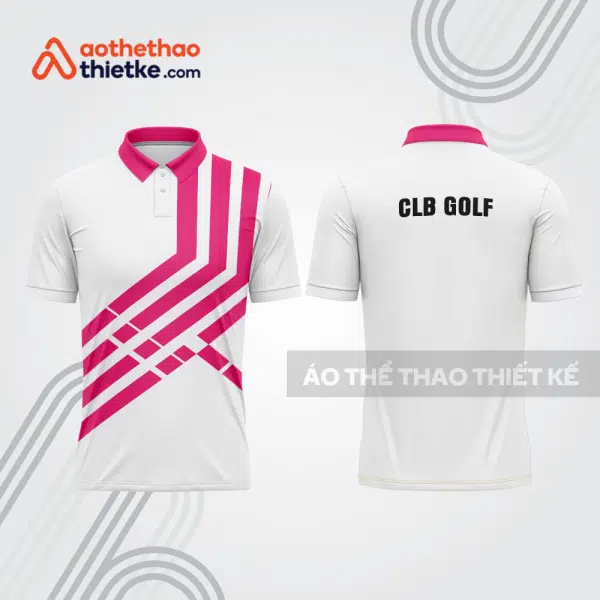 Mẫu thiết kế áo có cổ đồng phục thi đấu golf gf778